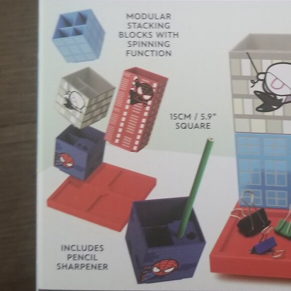 Marvel Spider-man Desktop Organizer (5 pieces) - Picture 10 of 11